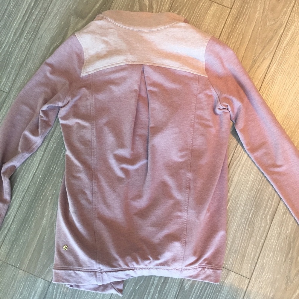 LULULEMON COAST WRAP DUSTY HEATHERED PINK 4 RARE! - Picture 2 of 4
